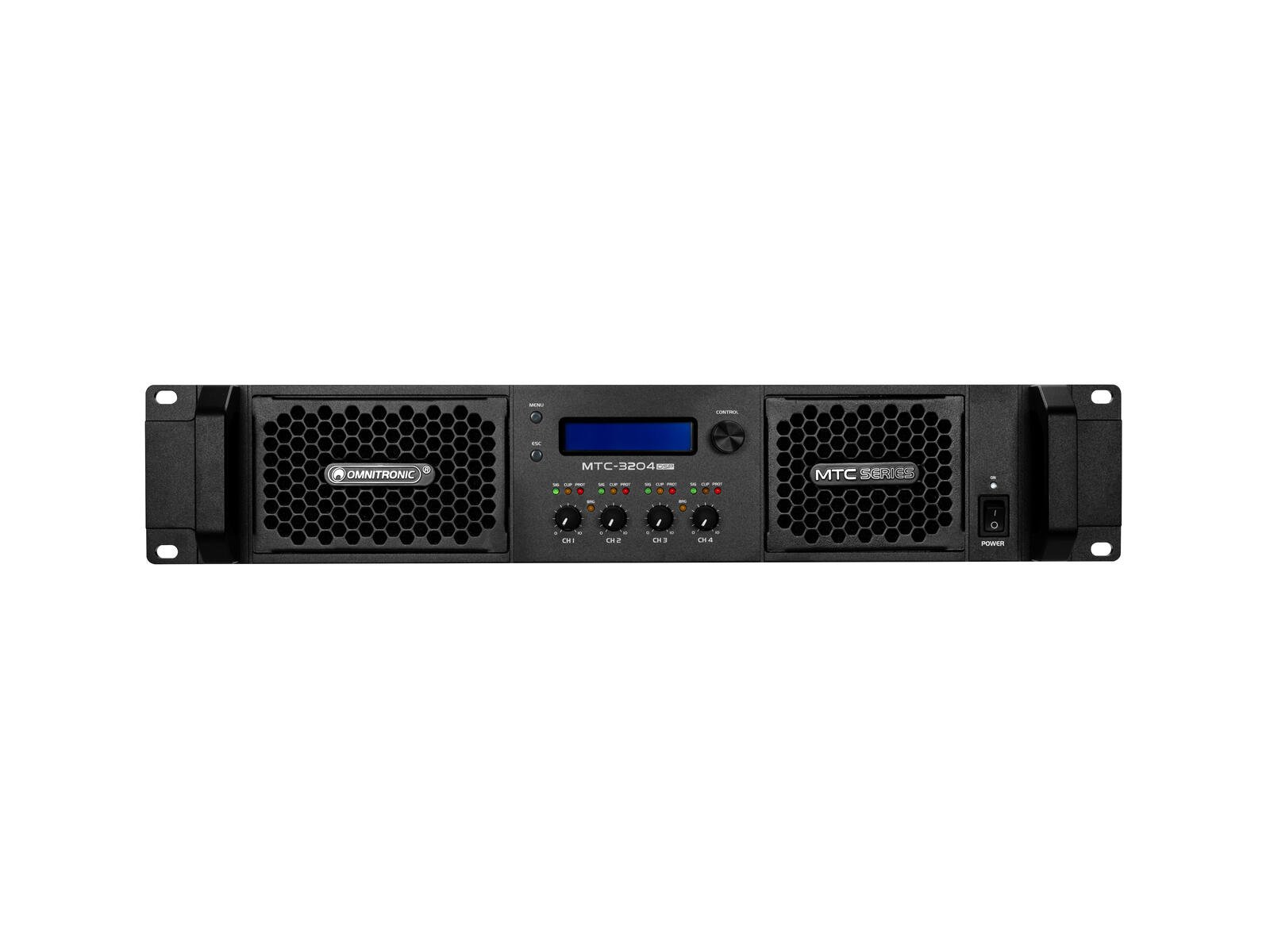 MTC-3204DSP 4-Kanal Endstufe mit DSP